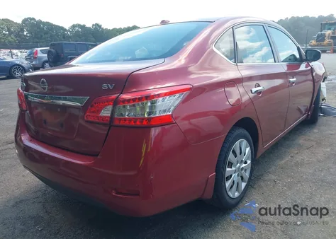 2015 Nissan Sentra Sv from USA, damaged, VIN 3N1AB7AP8FY316492